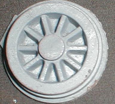 3' 9 Trailing wheel