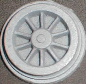 3' 9 Tender wheel