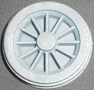 4' 3 Tender wheel