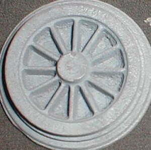 4' 3 Tender wheel