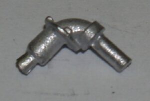 LNWR injector pipe end