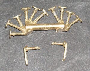 LMS Coach door handles (butterfly)
